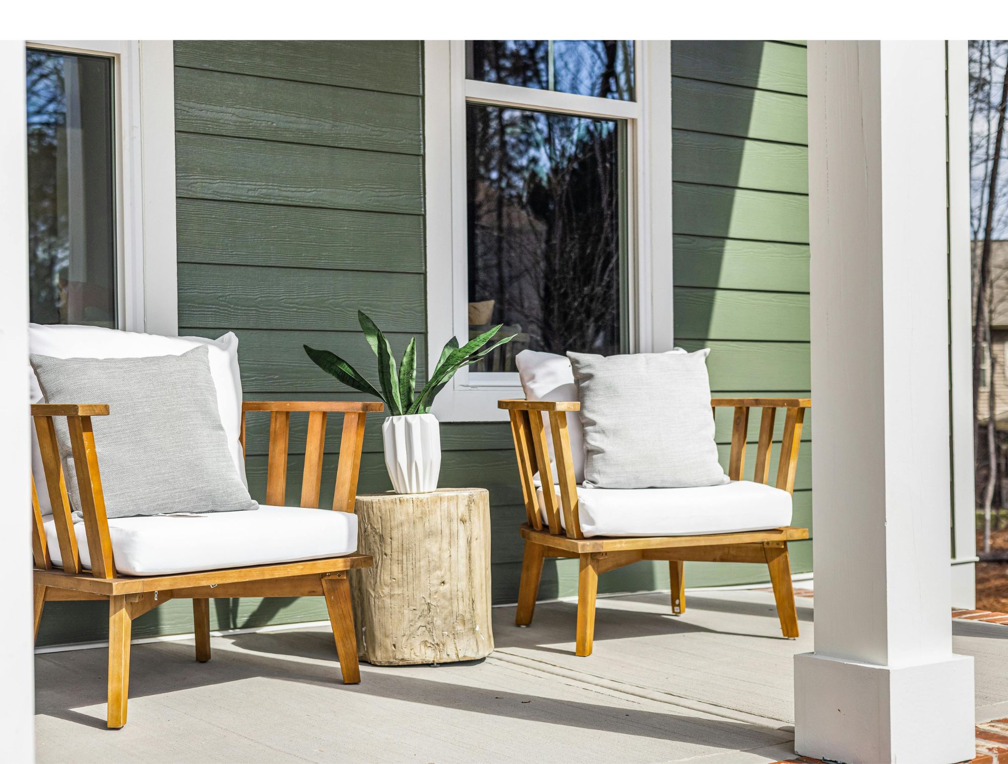 Porch Swing Relaxation